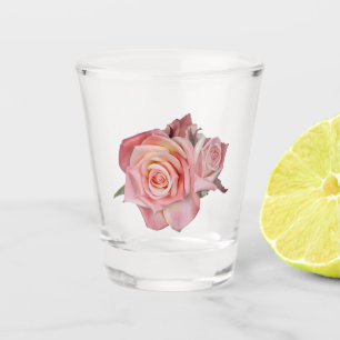 Antique Roses Shot Glass
