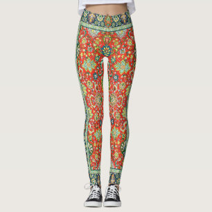 Antique Rug Pattern-1 Leggings