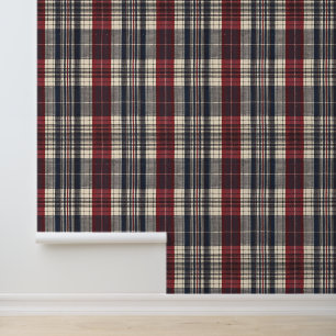 Antique Scottish Tartan  Wallpaper