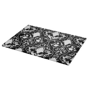 Antique scroll wallpaper 2 cutting board