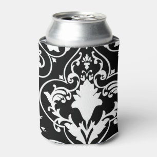 Antique scroll wallpaper can cooler