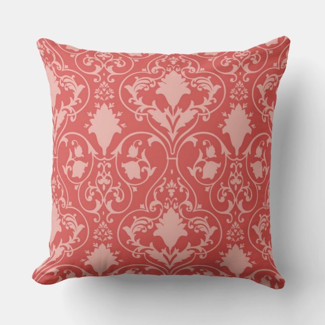 Antique scroll wallpaper cushion (Front)