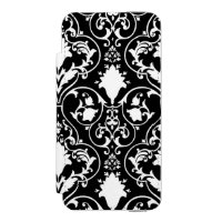 Antique scroll wallpaper