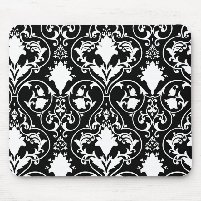 Antique scroll wallpaper mouse pad (Front)