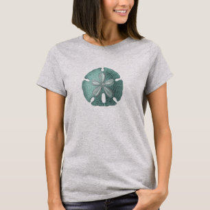 Antique Sea Sand Dollar Illustration Women’s T-Shirt