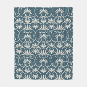 Antique Seamless retro worn out background retro C Fleece Blanket