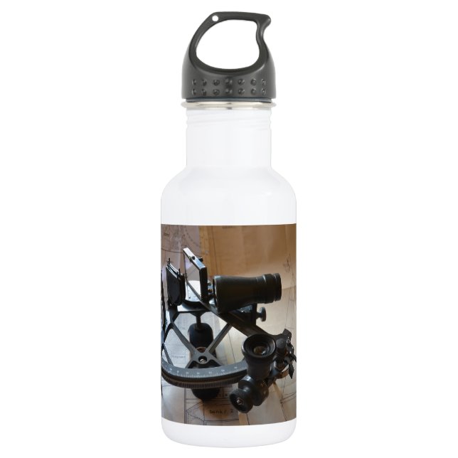 Antique Sextant 532 Ml Water Bottle (Front)