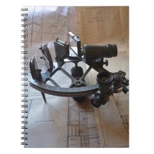 Antique Sextant Spiral Notebook