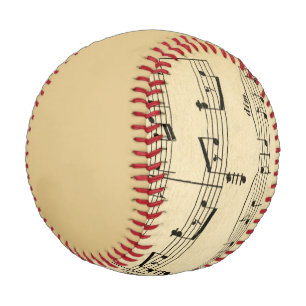 Antique Sheet Music Baseball