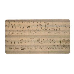 Antique Sheet Music, Song of the Old Man, 1822