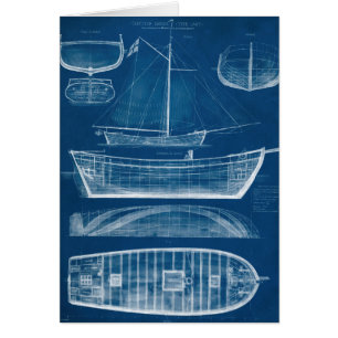 Antique Ship Blueprint II