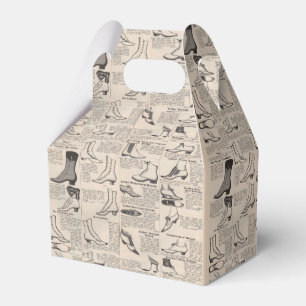 Antique Shoe Advertising Catalogue Favour Box