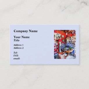 Antique Shop Business Card