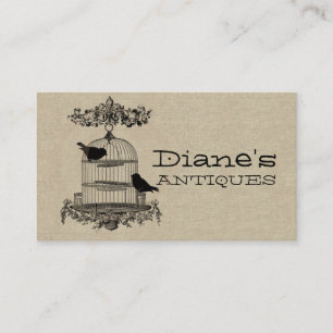 Antique Shop Business Card