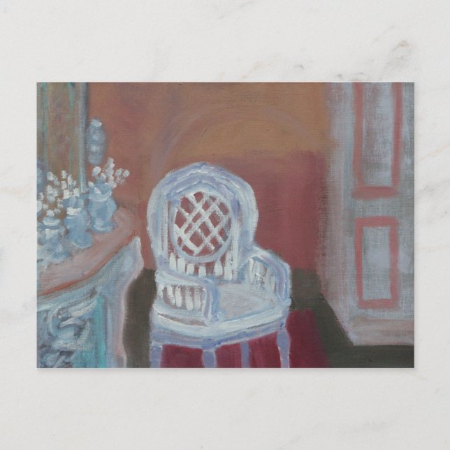 Antique Shopping in Paris Postcard (Front)