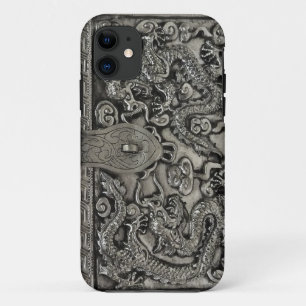 antique silver dragon iphone 5 case