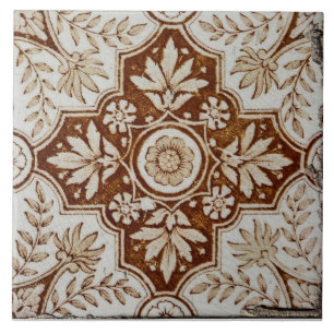Antique Spanish Vintage Tile