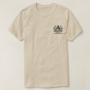 Antique Style Japanese Castle Sakura Personalized T-Shirt