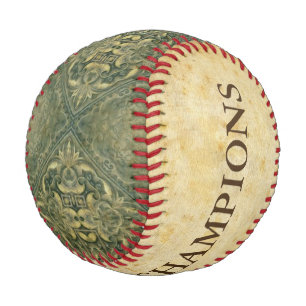 Antique Style Pattern VI + your ideas Baseball