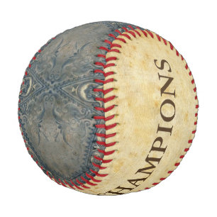Antique Style Pattern XVII + your ideas Baseball