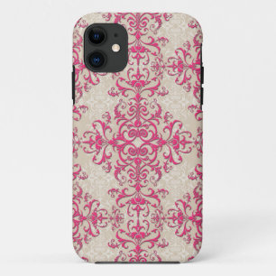 Antique Style Victorian Wallpaper Damask Art Case-Mate iPhone Case