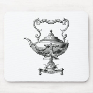 Antique Tea Kettle Mouse Pad
