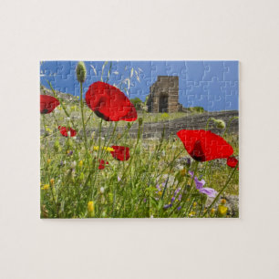 Antique theatre in Acropolis of Pergamon Jigsaw Puzzle