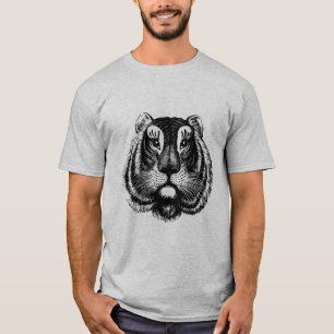 Antique Tiger Cat  T-Shirt