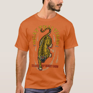 Antique Tiger Muay Thai Tattoo T-Shirt