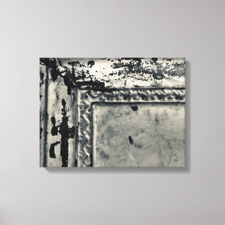 Antique Tin Tile Photo on Canvas Wall Art