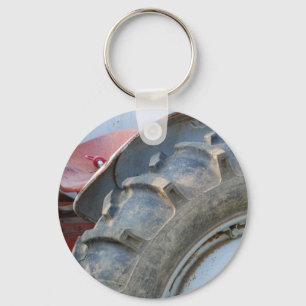 antique tractor key ring