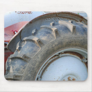 antique tractor mouse pad