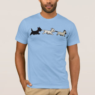 Antique Trio of Terrier Dogs T-Shirt