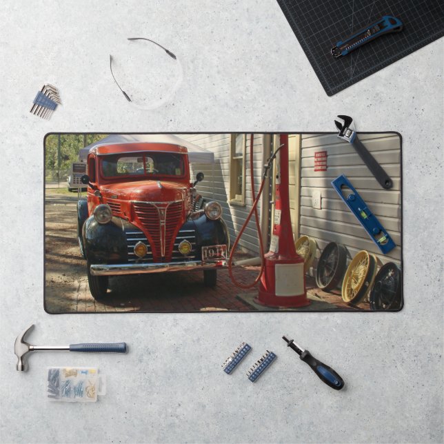 Antique Truck Custom Desk Mat  (Workstation)
