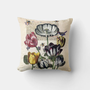 Antique Tulips Cushion