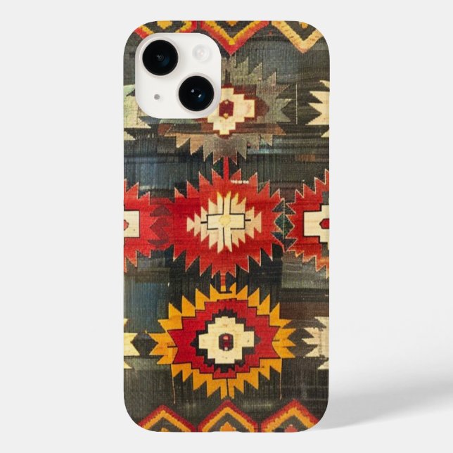 Antique Turkish Mersin Kilim Case-Mate iPhone Case (Back)
