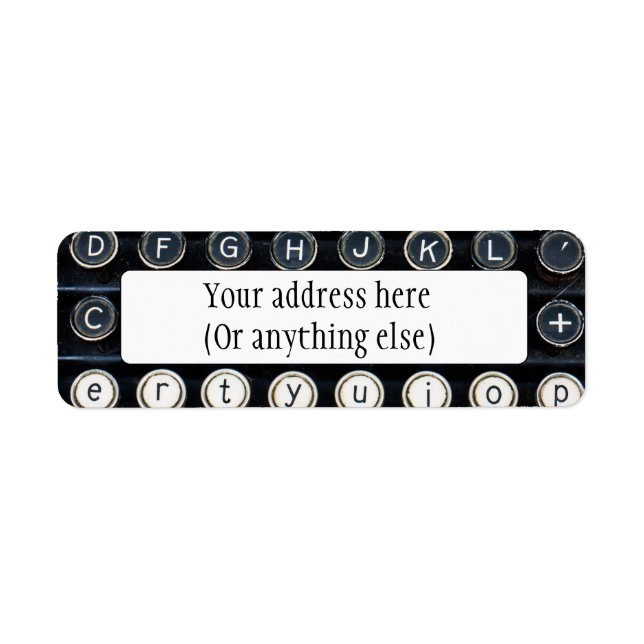 Antique Typewriter (Front)