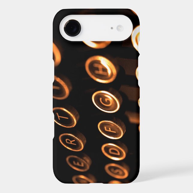 Antique typewriter keys Case-Mate iPhone case (Back)