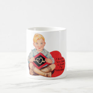 Antique Valentine Coffee Mug
