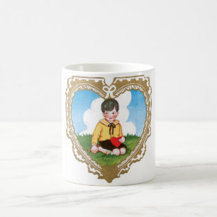 Antique Valentine Coffee Mug