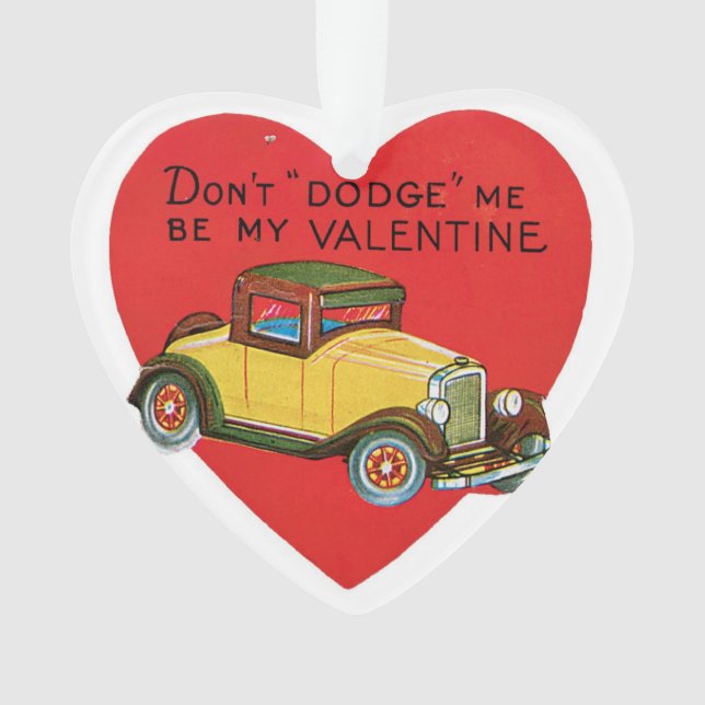 Antique Valentine Ornament (Front)