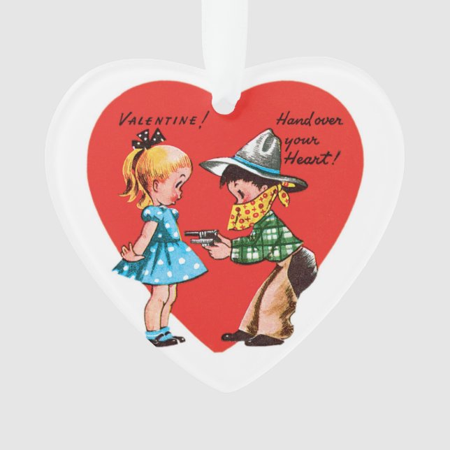 Antique Valentine Ornament (Front)
