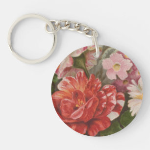 Antique Valentine's Day, L. Prang & Co., 1882 Key Ring