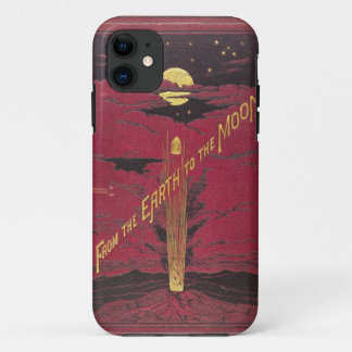 Antique Verne From The Earth To The Moon Book Case-Mate iPhone Case