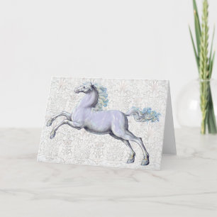 Antique Vintage Illustrated Horse Note Card
