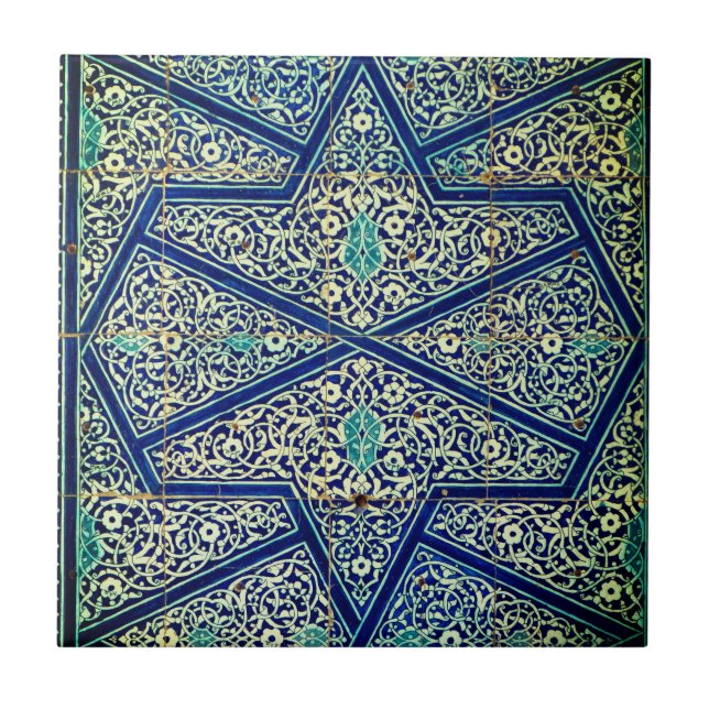 Antique Vintage Mosaic Tile (Front)