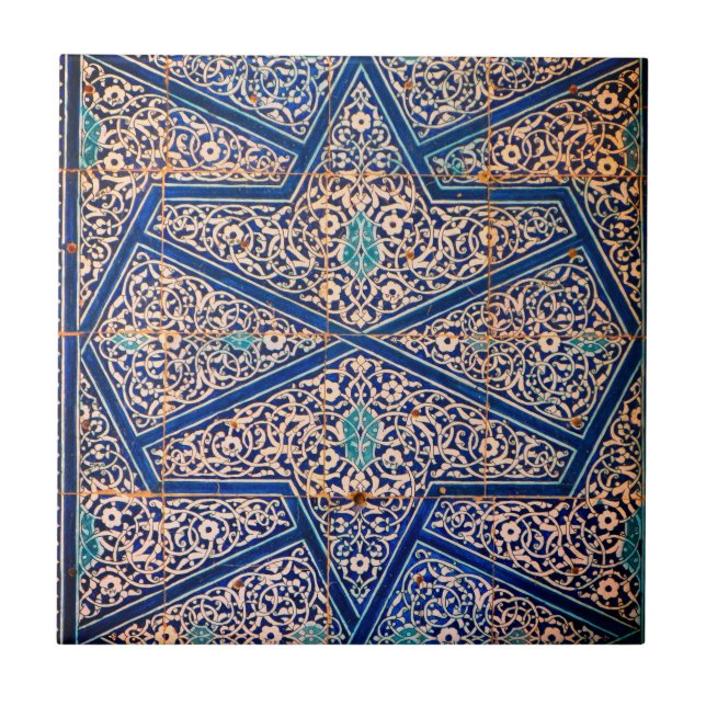 Antique Vintage Mosaic Tile (Front)