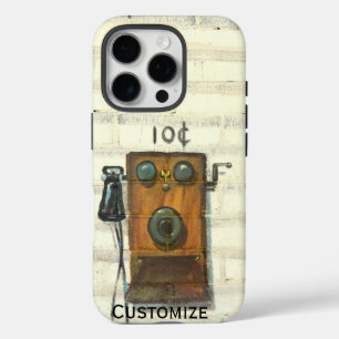 antique wall phone iphone case