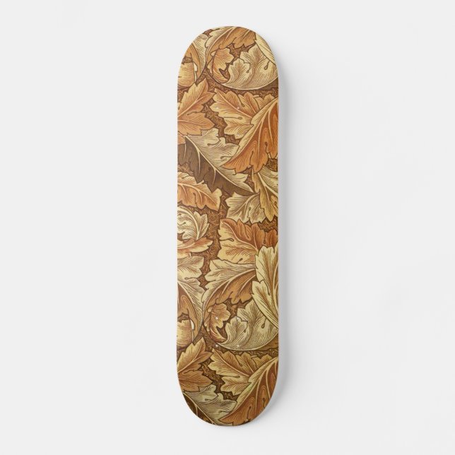 Antique Wallpaper Leaves - Acanthus Skateboard (Front)