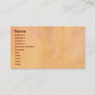 Antique Wash Business Card
